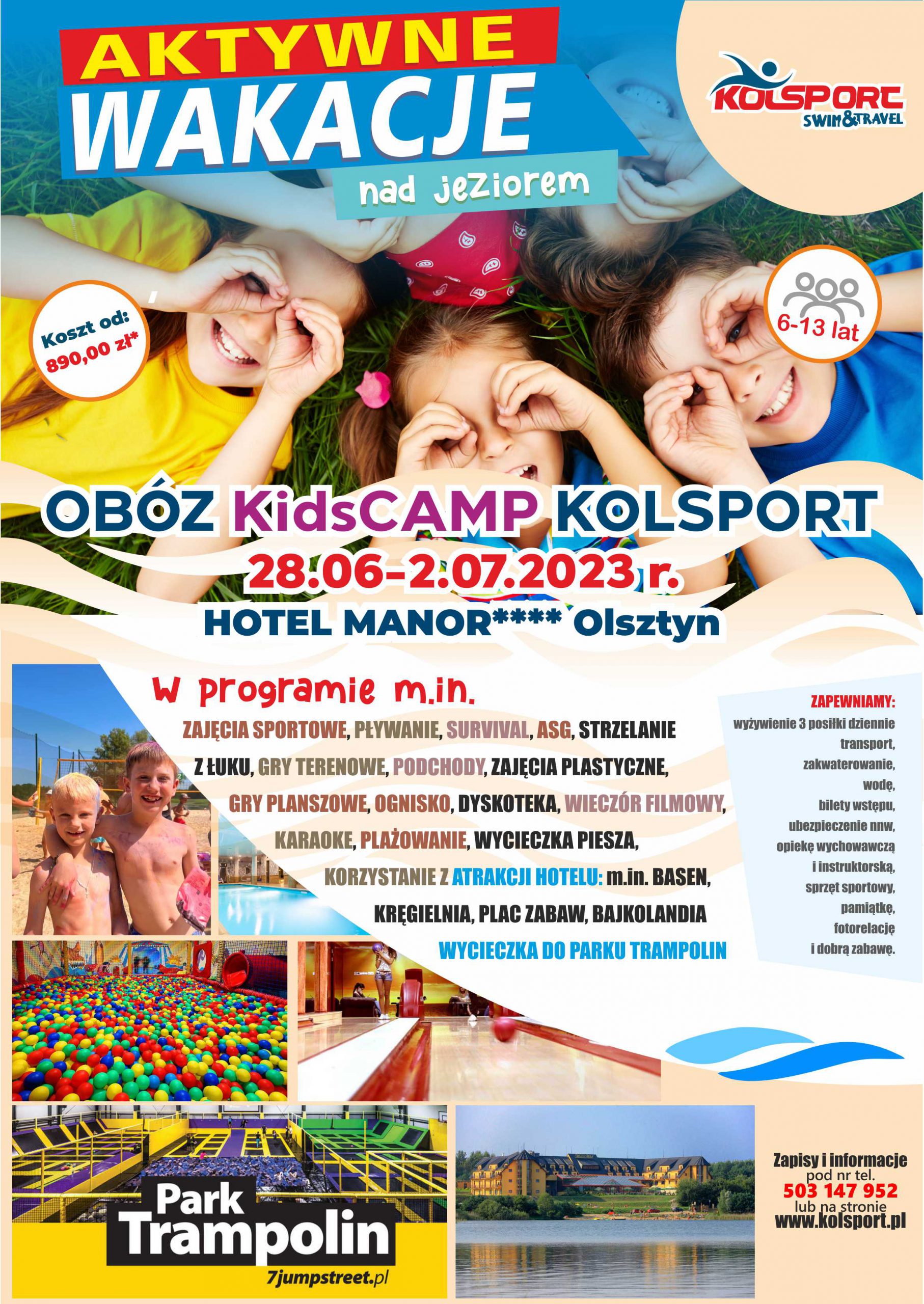 KIDSCAMP KOLSPORT Kolsport Adam Koz owski kidscamp-kolsport-kolsport-adam-koz-owski